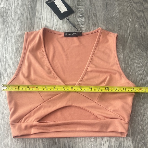 PLT PEACH CUTOUT PLUNGE - Picture 5 of 8